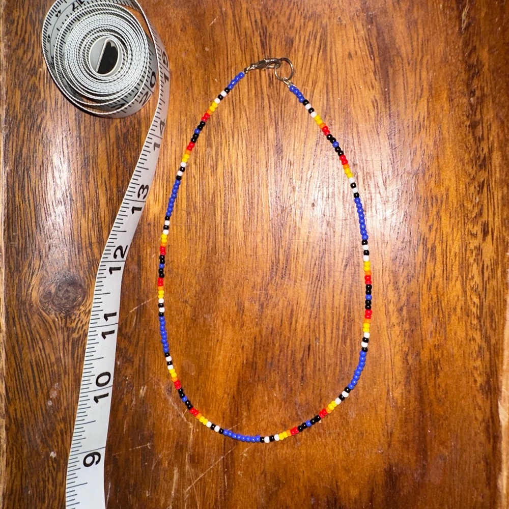 Southwestern design Seed Bead Necklace